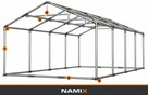 Namiot GRAND 8x8 ogrodowy imprezowy garaż wzmocniony PVC 560 - 3