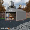 Namiot PRESTIGE 4x8-2,6m hala przemysłowa magazynowy MOCNY P - 2