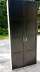 Szafa wysoka ubraniowo aktowa czarna IKEA 100x38x236cm szafy - 2