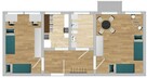 Reja 40, Śródmieście, rozkładowe 2 pokoje, 80 m2 - 10