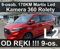 Ford Tourneo Custom 9-osob. L2 170KM Kamera 360 Matrix Led Akt. TempovOd ręki!  -  3283zł - 1