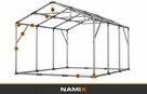 Namiot PRESTIGE 6x6-2,6m ogrodowy imprezowy garaż wzmocniony - 3