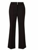 46 Eleganckie Spodnie damskie Tailored czarne pas 94 cm