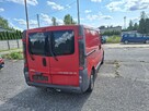 Opel Vivaro furgon 3 osobowy 2001 czerwony - 7