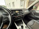 BMW X3 2.0d 190KM B47 X-Line Serwis ASO Navi Kamera Bezwypadkowy Gwarancja - 7