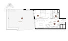 Apartament 45,01m2+ taras 46,62m2, 2 pok. w stanie deweloperskim/Stare Miasto - 2