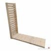 Drewniany schowek ogrodowy 195x180x60 cm D2 Surowy - 4
