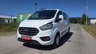 Ford Transit Custom Brygadówka Long 6 Osobowy climatronic ledy - 2