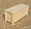 ŁAWA SKRZYNIA DREWNIANA SCHOWEK - 7