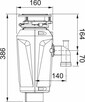 Młynek Franke Slim 100 Nr kat. 134.0715.095 - 2