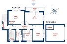 Parter domu 68m2 z balkonem i ogrodem - 10