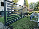Brama 4000x1500 mm OC real 7016 - 4