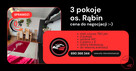 3 pokoje do własnej aranżacji Rąbin – sprawdź szczegóły !!!