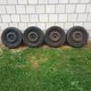 Kola 15 cali Opel 4x100 otwor 56.6 ET49 185x60x15 Opony zimo - 2