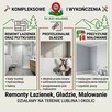 Remonty Łazienek • Gładzie • Malowanie | Wolne Terminy