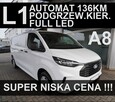 Ford Transit Custom Automat 136KM L1 Full LED Kamera Czujniki Dostępny od ręki 1640 zł L1