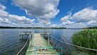 Działka nad jeziorem z fundamentem, W+E, Mazury - 6