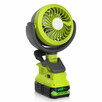 Wentylator z lampą LED do akumulatorów Ryobi 18V - 4