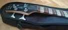 Piękna Gitara basowa J&D 150L (leworęczna) - 12