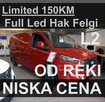 Ford Transit Custom Limited 150KM Full LED Hak Felgi 17" Od ręki ! Niska Cena