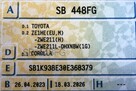 Toyota Corolla SalonPL FV23% Tempomat Serwis ASO Comfort Automat Kamera LED - 7