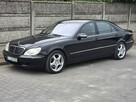 Mercedes S 500 S500 LONG. Super Stan. Super Wyposażenie. Bezwypadkowy. Sprowadzony