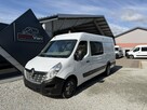 Renault Master max L3H2 bliźniak 7 osobowy brygadówka doka 145KM pełna opcja