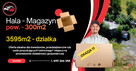 Działka inwestycyjna o powierzchni 3595 m² z magazynem około 300 m² - 1
