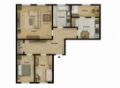1 piętro | 4 pokoje | 92,51 m² | Ogród 179 m² | Garaż. - 3