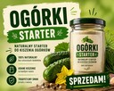 Ogórki Starter świeżo zbierane