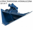 łyżka trapezowa profilująca do koparki hydrauliczna 1 - 18 T - 10