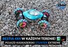 HIT PREZENT Pojazd akrobacyjny STUNTEK EXTREME 4x4 | 2 Stero - 7
