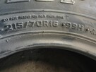 Opony używane letnie 215,70,16 - 4
