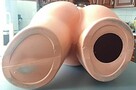 Manekin Tors Damski Długi Beżowy Plastik cielisty Wystawowy - 7