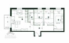 Mieszkanie 4pok. o pow 74,99m2 z balkonem 5,2m2/ Żerniki - 5