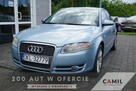 Audi A4 zarejestrowany, ubezpieczony