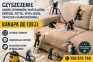 Czyszczenie tapicerki meblowej kanap materaców dywanów