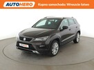 Seat Ateca full LED grzane fotele klima auto kamera i czujniki parkowania