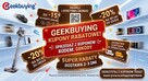 Kody rabatowe Geekbuying do -60% na AGD, odkurzacze i Smart
