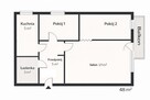 Lublin, Mieszkanie, 3 pokoje, 48,1 m2, ul. Rymwida - 9