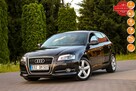 Audi A3 S-LINE Bose Pół Skóry Navi Bi-Ksenon Tempomat Parktronik Ledy