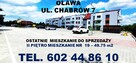 Mieszkanie Oława 3 pokoje-II piętro-49.75 m2-balkon-winda