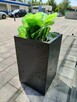 Donica, donice, doniczki, betonowe malowane - 5
