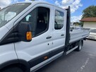 Transit 170KM 7-osob Dokka Doka skrzynia Bliżniak 99tkm hak-3500kg2018 - 15
