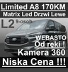 Ford Transit Custom Limited 170KM A8 Webasto Kamero 360 Matrix LED Od ręki 2387 zł - 1