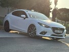 Mazda 3 Bezwypadkowy , Serwisowany , Pierwszy Właściciel , Perła , Nowe Opony - 2