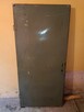 Solidne drzwi drewniane gospodarcze techniczne 180x84 pełne