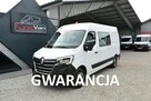 Renault Master L2H2 średniak 7-osobowy lift 2023r Brygadówka doka pełna opcja