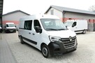 Renault Master L2H2 średniak 7-osobowy lift 2023r Brygadówka doka pełna opcja - 2