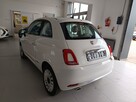 Fiat 500 LOUNGE 1.2 69KM Automat, niski przebieg, serwis - 5